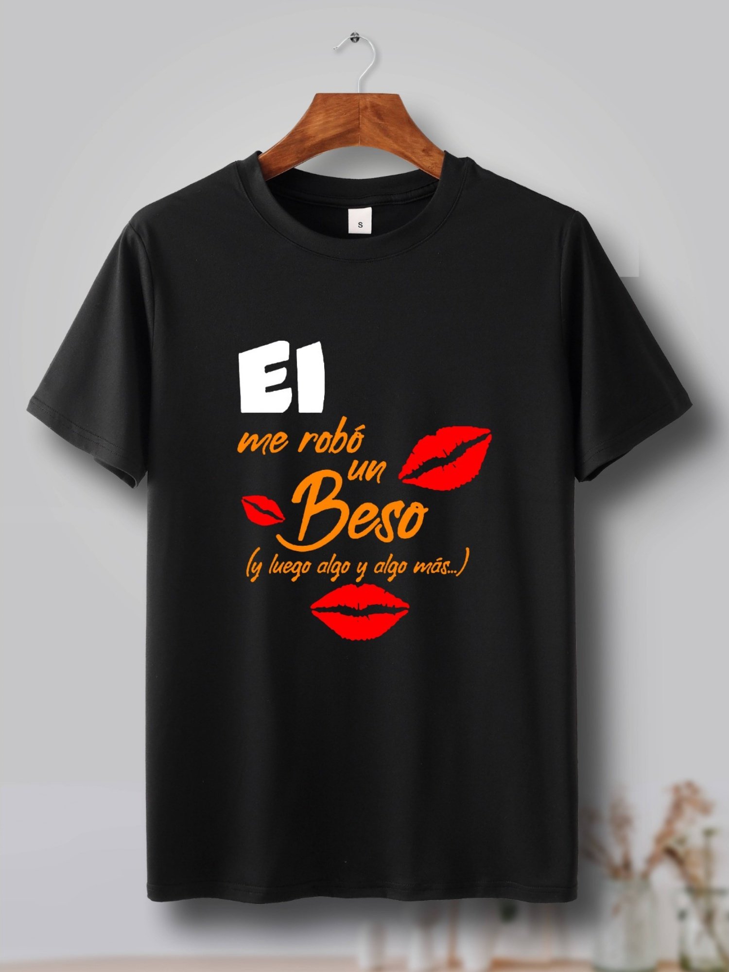 Fun Lips and Game Console Print T-Shirt for Men - Casual Short Sleeve Tee for Summer - Image 9