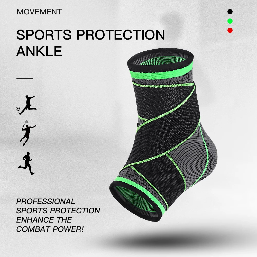 1PC Perfect Quality Ankle Support Wound Bandage Volleyball Basketball Ankle tobillera Fitness Adjustable Ankle Brace - Image 5