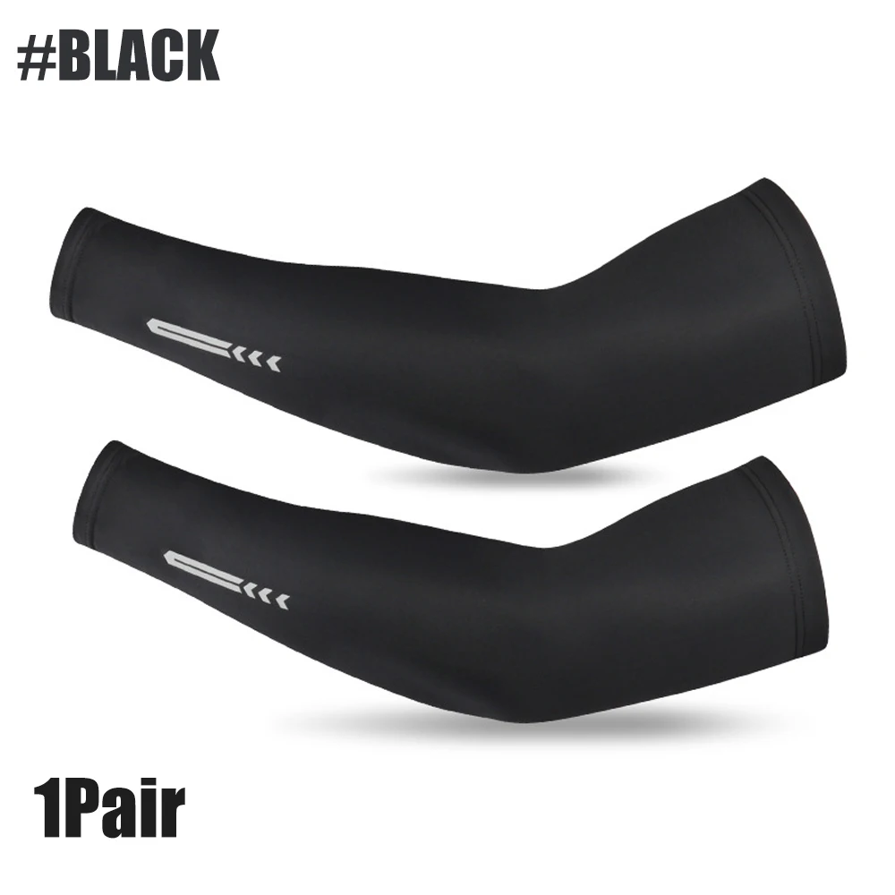 1Pair UV Sun Protection Arm Sleeves UPF 50 for Men Women, Cooling Compression Arm Sleeves for Cycling, Basketball, Golf - Image 9