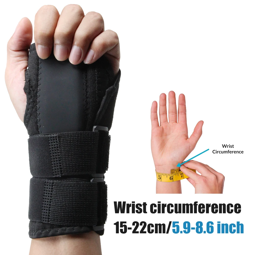 1PCS Wrist Brace for Carpal Tunnel, Wrist Brace Night Support, Adjustable Wrist Splint Right Left Hand, for Women and Men - Image 6