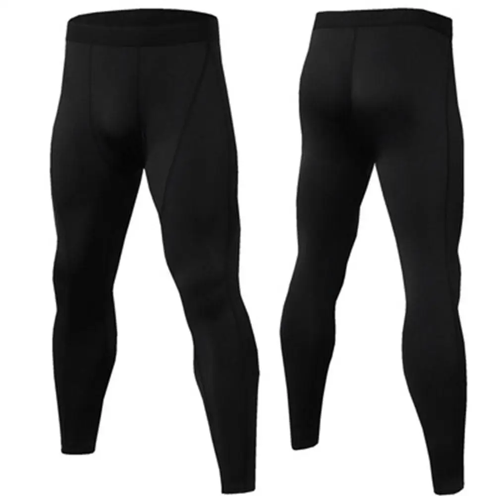 Leggings Men Gym Running Tights Men Compression Pants Fitness Jogging Long Trousers Yoga Training Bottoms - Image 2
