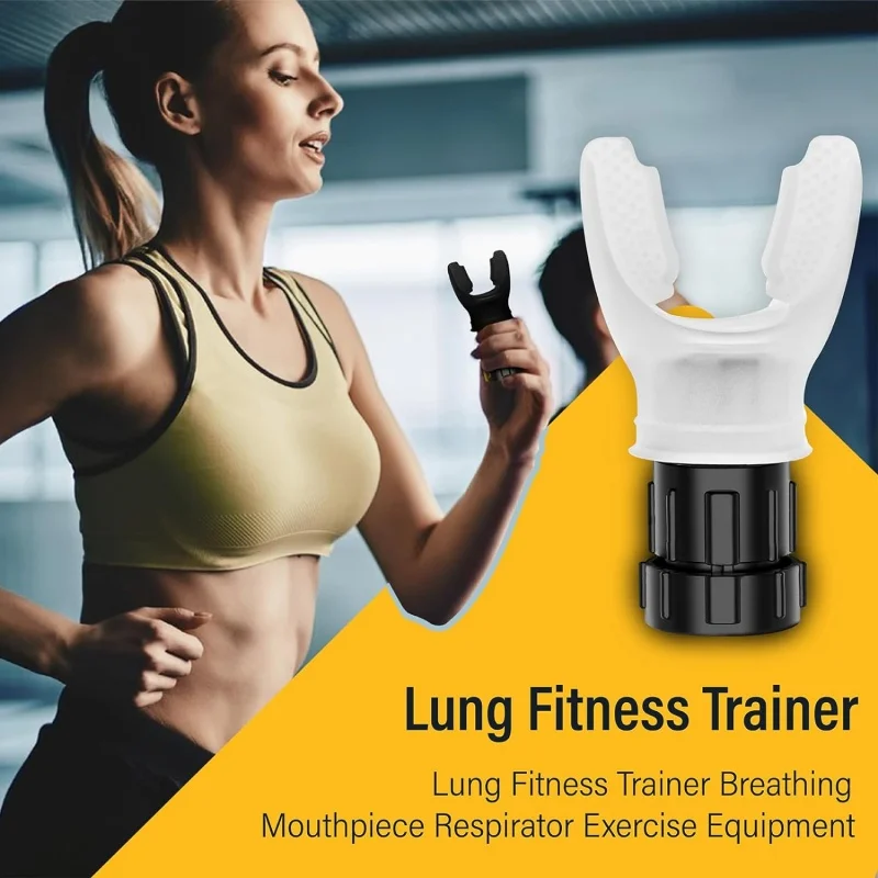 Silicone Breathing Fitness Exercise Equipment Portable Throat Adjustable Resistance Breathing Exercise Device - Image 3