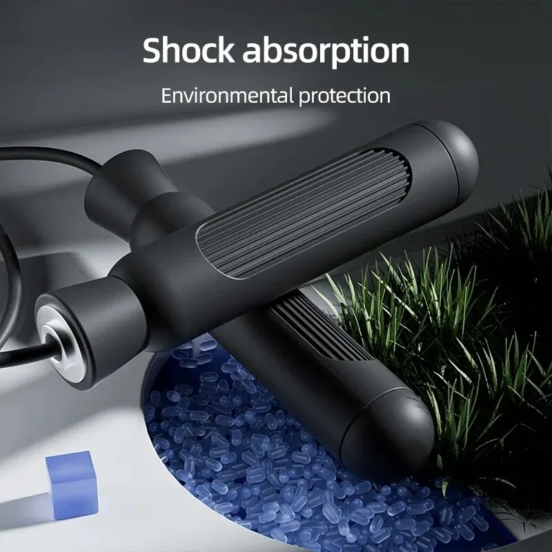 Jump Rope,Adjustable Length Steel Ropes with Ball Bearings, Suitable for Men and Women,Exercise Skipping Rope for Weight-loss - Image 3