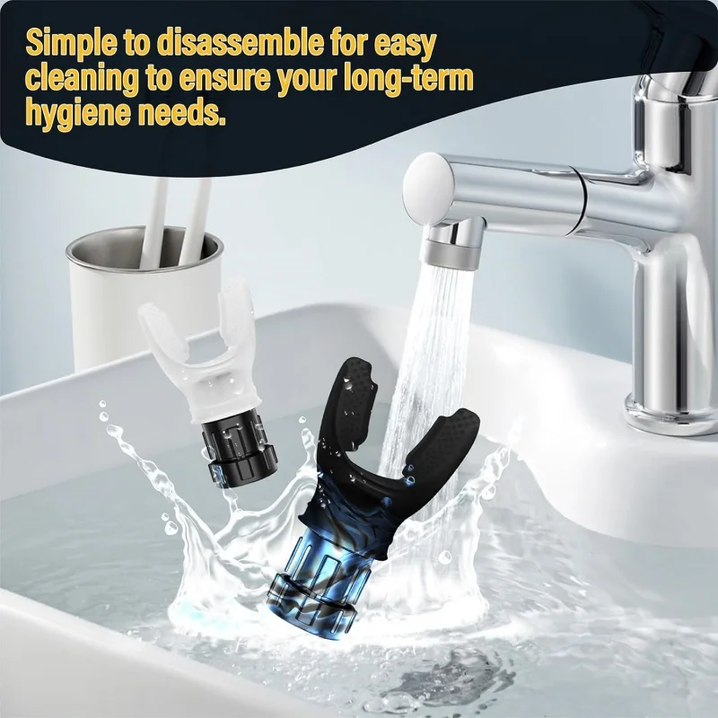 Silicone Breathing Fitness Exercise Equipment Portable Throat Adjustable Resistance Breathing Exercise Device - Image 5