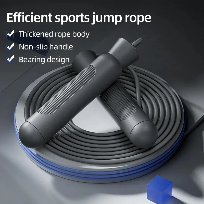 Jump Rope,Adjustable Length Steel Ropes with Ball Bearings, Suitable for Men and Women,Exercise Skipping Rope for Weight-loss - Image 5